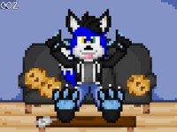 Finger guns and Footpaws