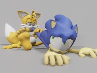 Blender: Mush Smush by AskMacroRookie -- Fur Affinity [dot] net