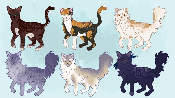 Warrior Cats Adopts [2/2 OPEN] by Demonteethh -- Fur Affinity [dot] net