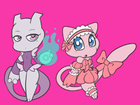 Mewtwo & Mew