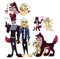 Azal and Newt [kinda reference]