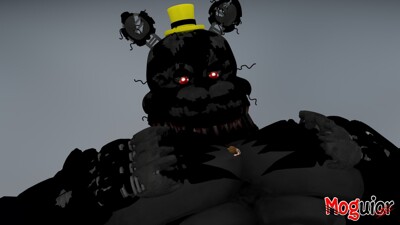 nightmare, nightmare fredbear and child by moguior -- Fur Affinity [dot] net