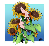 [ArtFight] Among the Helianthus