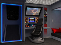 Inside SA 01 - the computer bank