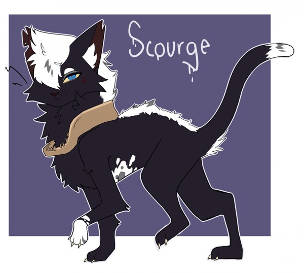Scourge [Warrior Cats] by ~Akatsu -- Fur Affinity [dot] net