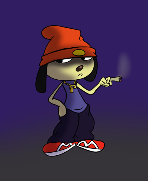 Parappa the Rapper Stickers by Esmahasakazoo -- Fur Affinity [dot] net