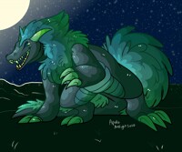 artfight 2020 - fluffy creature of the deep