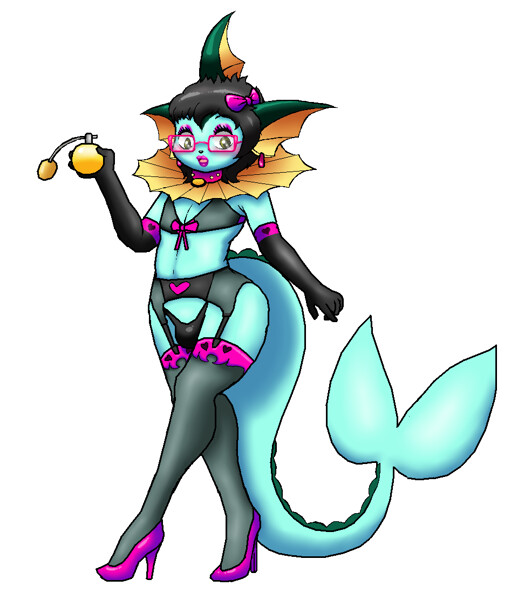 Girly Model Reappears by Luigi Vaporeon Fur Affinity dot net