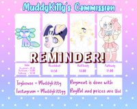 Muddy's cheap commissions (reminder)