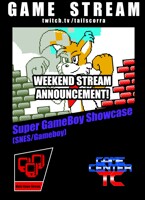 Weekend Stream Announcement - Super Gameboy Showcase!