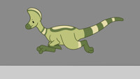 Peggy Parasaurolophus Gallop [Gif] by Phoenix-of-Starlight -- Fur Affinity  [dot] net