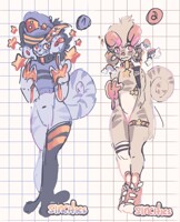 StarLem and Rainbow Sparkle Lem
