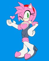 Sonic and Amy's Kiss After the Party by FaunaFox1 -- Fur Affinity