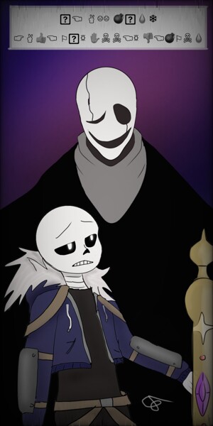 Undertale AU - Ink Sans by TGTM105 -- Fur Affinity [dot] net