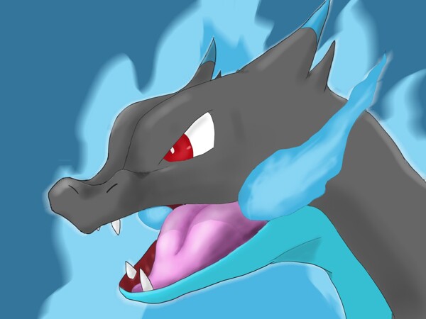 Pokemon- Mega Charizard X by ktchelle -- Fur Affinity [dot] net