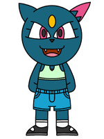 Yuko the Sneasel (shirtless)