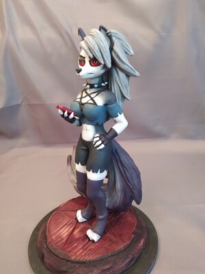 Loona Helluva Boss Figurine by glazkom -- Fur Affinity [dot] net