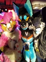 I met my fursuit crush!