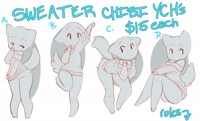 Sweater Chibi YCH 1/8 Slots Open