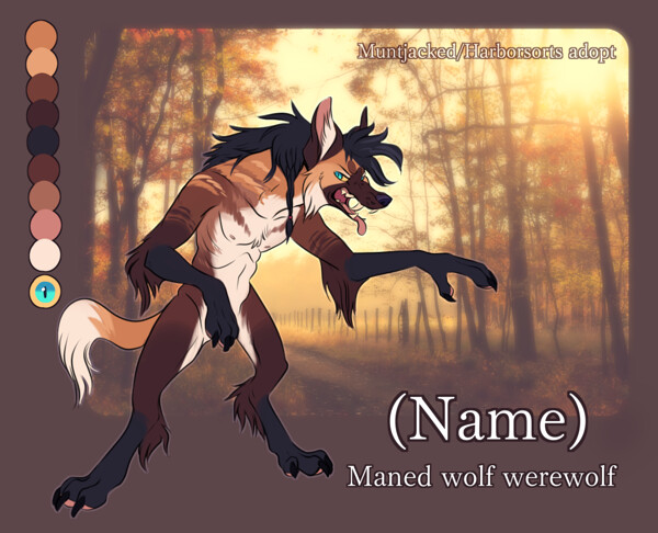 adopt me werewolf concept art by me :3 happy howl-oween everybody!🐺🐾 :  r/adoptmeroblox