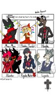 Six Characters Fanart Challenge