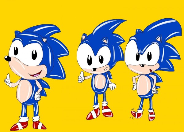 AOSTH Sonic Poses by USADude -- Fur Affinity [dot] net