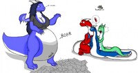 ruky stomach hungry and they scary