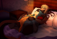 Sleeping in