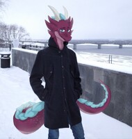 Kama river (somewhere behind the back)