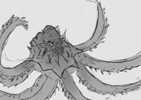 Octem devourer sketch DnD monster concept
