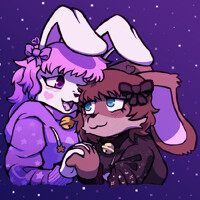 [c] lovey cat bunnies