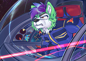 TV Anime series Star Fox Axel by Yukina-Namagaki -- Fur Affinity