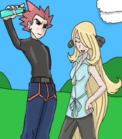 Lance x Cynthia The Battle