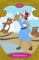 My Little Tarot 14 - Temperance