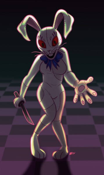 VANNY AND THE GLITCHTRAP! by ThiccNNerdy -- Fur Affinity [dot] net