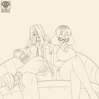 WIP- Elma and Eins Lineart