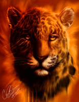 Jaguar Study piece 2020 digital color version