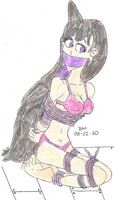 WCB AUGUST Ran Mouri Bikini Bondage