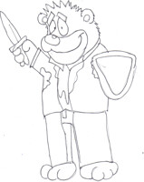 Sweaty Buck (Artwork by wolfgirl98)