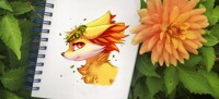 Flower fox