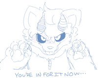 You're in for it now! (Sketch)
