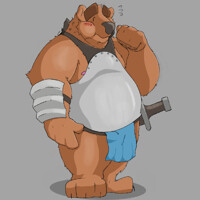 Bear Mercenary Concept