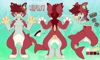 Ripley - commission reference sheet