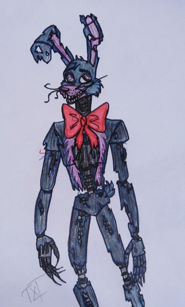 Nightmare Bonnie by Toxink -- Fur Affinity [dot] net