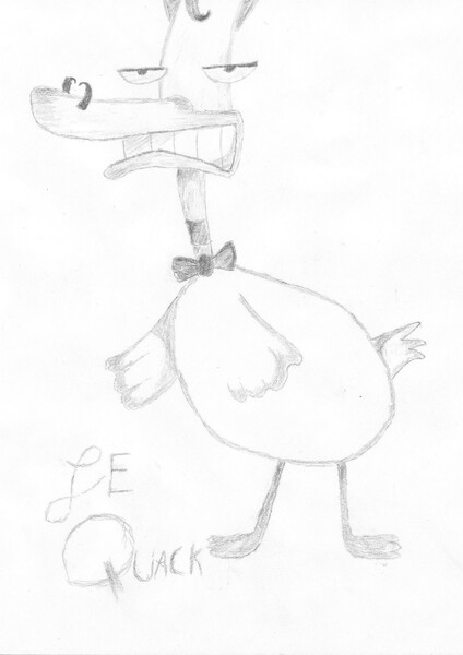 courage the cowardly dog le quack