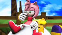 Giantess Amy Rose Pt 1- GTS SONIC COMIC COMM by ameliacostanza -- Fur  Affinity [dot] net