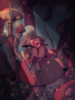 Big shrooms ✨ Art by Sleeping Woolf