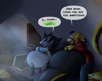 It's like a frat party, but better! (Commission)