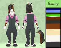 {ZekromsLover18} Sammy Ref sheet Suit