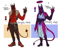 Adopts: [OPEN] Demon Boy 3 + 4